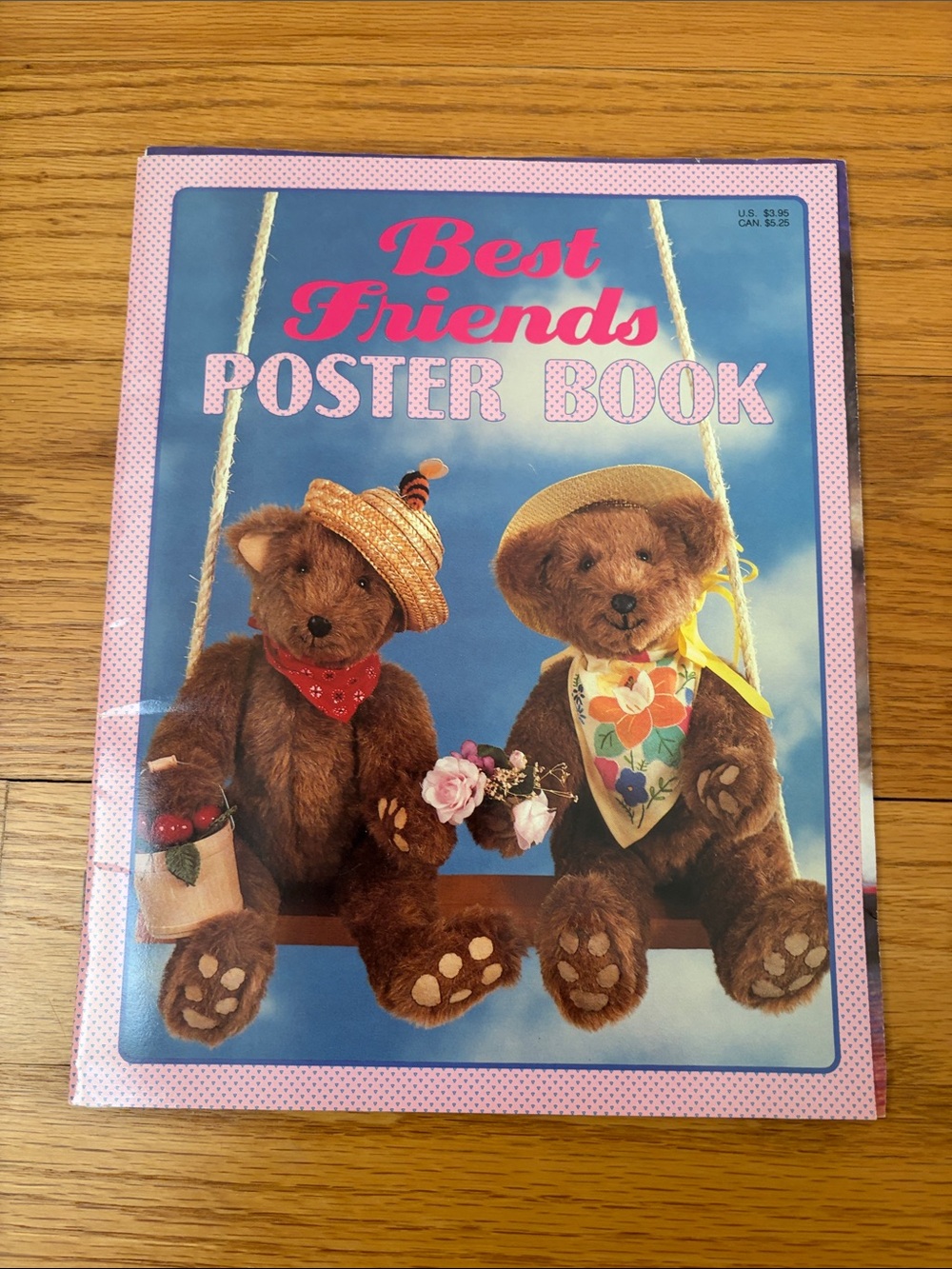 Rare Vintage Willowisp Press Best Friends Poster Book & BONUS Poster